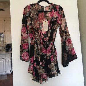 Floral Romper